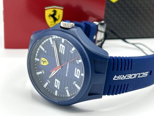 IMG_0242 SCUDERIA FERRARI Silicone Strap Watch