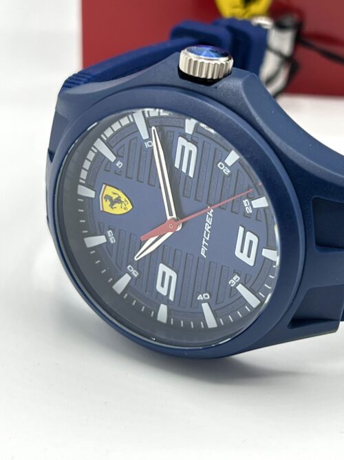 IMG_0249 SCUDERIA FERRARI Silicone Strap Watch