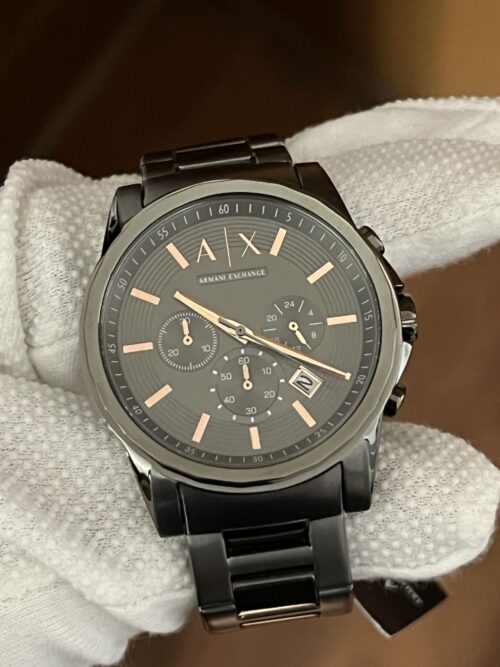 IMG_0777 Armani Exchange Chronograph Stainless Steel Watch