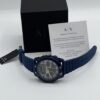 Armani Exchange Analogue-Digital Blue Silicone Watch