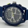 Armani Exchange Analogue-Digital Blue Silicone Watch