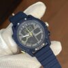 Armani Exchange Analogue-Digital Blue Silicone Watch