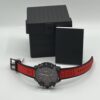 Diesel Griffed Chronograph Red Silicone Watch