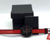 Diesel Griffed Chronograph Red Silicone Watch