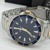 Bulova Silver/Gold-Tone Stainless Steel Men's Watch
