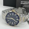 Bulova Silver/Gold-Tone Stainless Steel Men's Watch