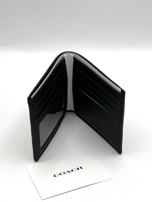 IMG_2090 Coach Men's Billfold Wallet in Signature Canvas