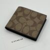 Coach Men's Billfold Wallet in Signature Canvas
