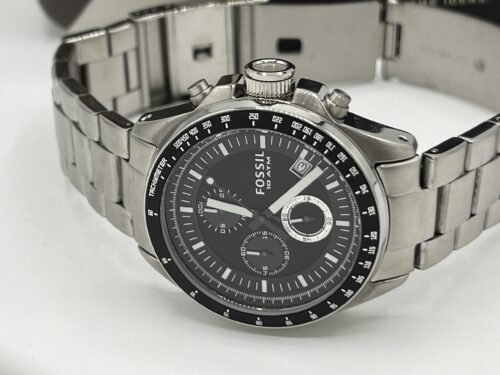 FOSSIL Chronograph Black Dial Men's Watch