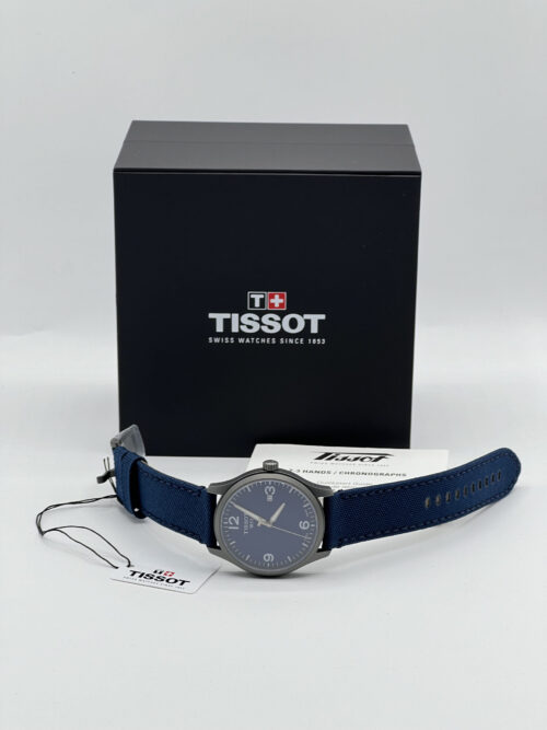 Tissot Quartz Blue Dial Blue Men's Watch