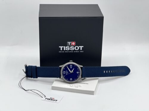 Tissot Quartz Blue Dial Blue Men's Watch