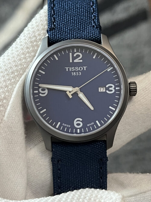 Tissot Quartz Blue Dial Blue Men's Watch