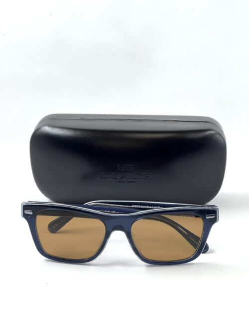 IMG_5157 COACH Blue Square Sunglasses