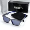 PUMA Men's Grey Sunglasses