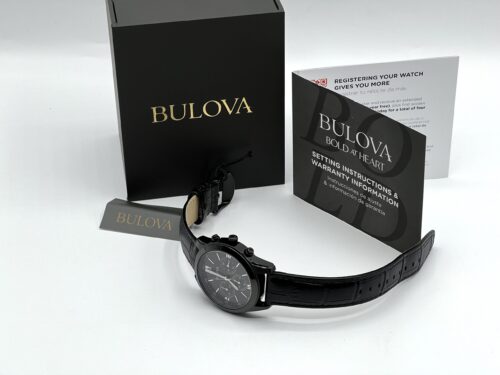 Men's Bulova Classic Quartz Mineral Crystal Watch