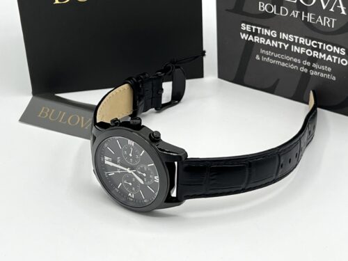 Men's Bulova Classic Quartz Mineral Crystal Watch