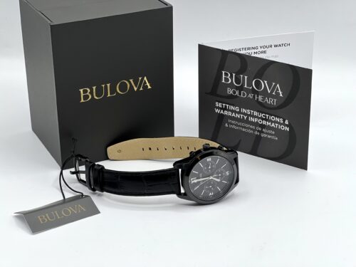 Men's Bulova Classic Quartz Mineral Crystal Watch