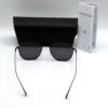 IMG_7017 SALVATORE FERRAGAMO Dark Grey Pilot Men's Sunglasses