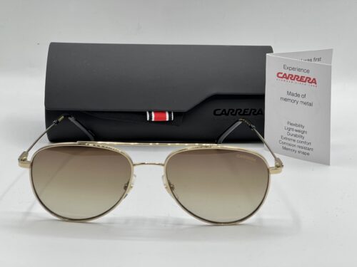IMG_7522 CARRERA Brown Gradient Pilot Sunglasses