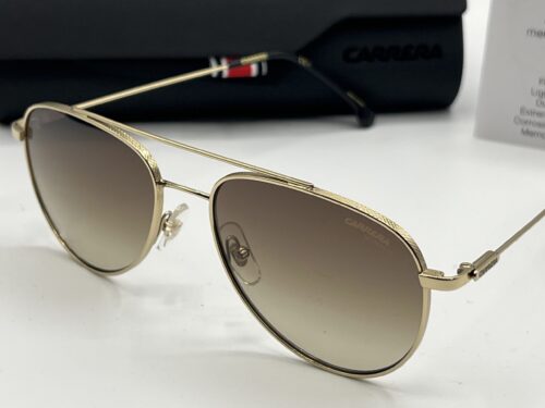 IMG_7533 CARRERA Brown Gradient Pilot Sunglasses