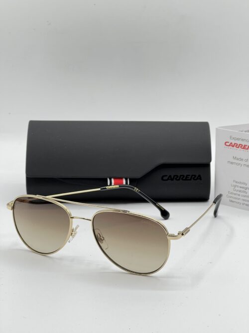 IMG_7549 CARRERA Brown Gradient Pilot Sunglasses