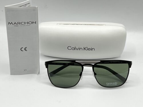 IMG_7758 CALVIN KLEIN Men's Grey Square Sunglasses