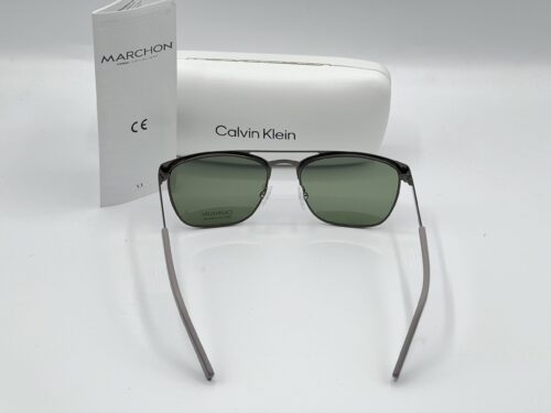 IMG_7772 CALVIN KLEIN Men's Grey Square Sunglasses