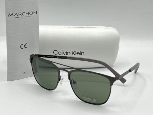 IMG_7779 CALVIN KLEIN Men's Grey Square Sunglasses