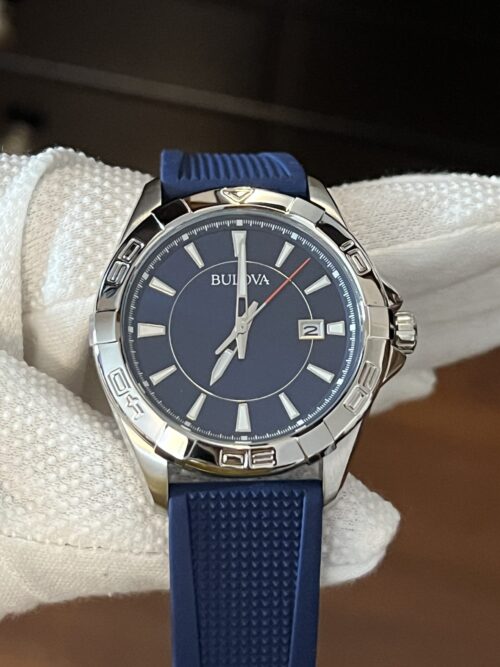 Bulova Casual Sport Stainless Steel Mens Watch