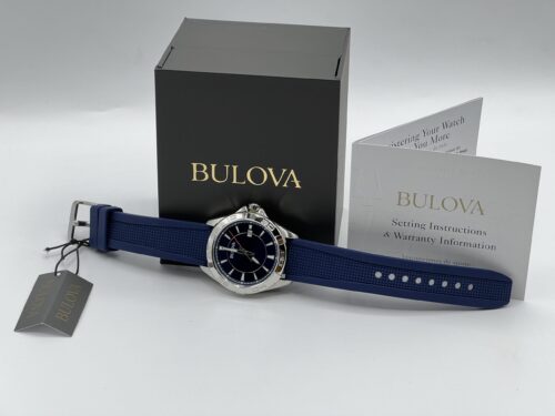 Bulova Casual Sport Stainless Steel Mens Watch