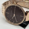 Armani Exchange Rose Gold-Tone Stainless Steel Watch