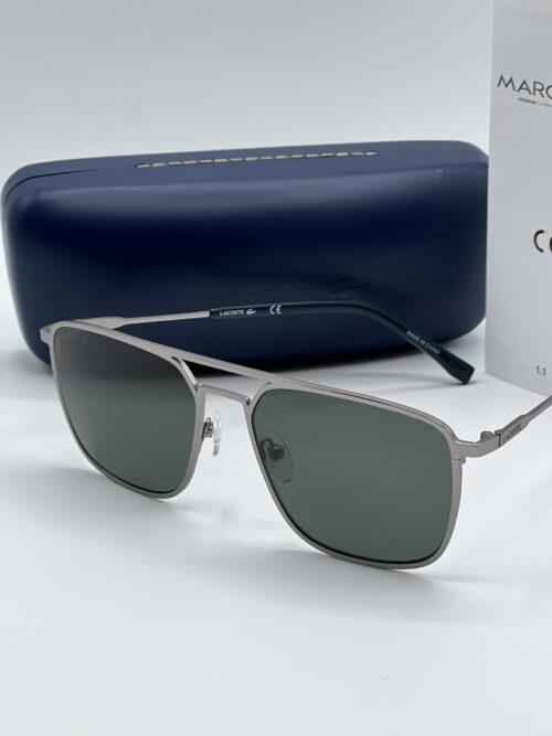 IMG_9503 LACOSTE Green Square Sunglasses