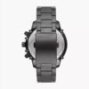 Diesel Griffed Chronograph Gunmetal-Tone Stainless Steel Watch