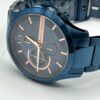 Armani Exchange Chronograph Blue Stainless Steel Watch
