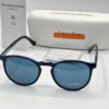 CALVIN KLEIN Blue Oval Sunglasses