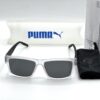 PUMA Men's Black Sunglasses