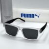 PUMA Men's Black Sunglasses