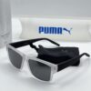 PUMA Men's Black Sunglasses