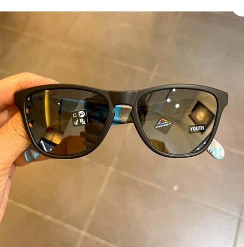 OAKLEY Frogskins Sanctuary Collection Matte Black Sunglasses