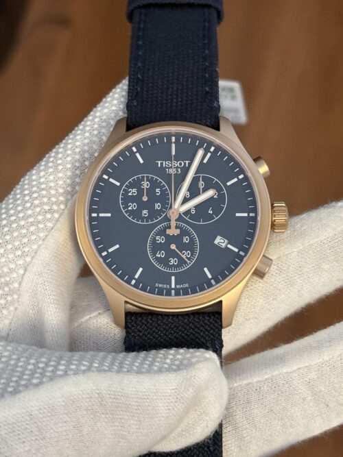 Tissot Chronograph Quartz Blue Dial Men's Watch