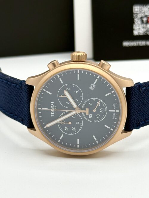 Tissot Chronograph Quartz Blue Dial Men's Watch