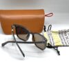 Fossil Matte Black Rectangular Sunglasses