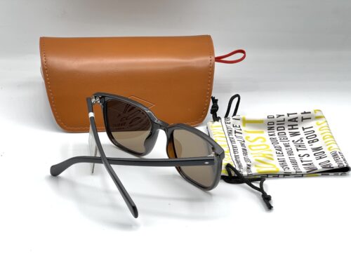 IMG_1105 Fossil Matte Black Rectangular Sunglasses