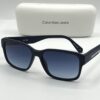 Calvin Klein  Blue Gradient Rectangular Men's Sunglasses
