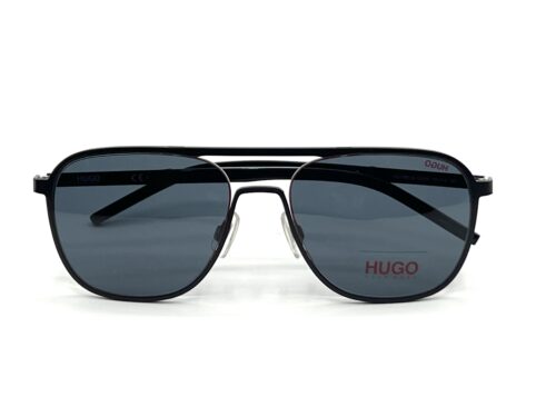 IMG_6578 Hugo Boss Grey Pilot Men's Sunglasses