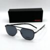 Hugo Boss Grey Pilot Men's Sunglasses
