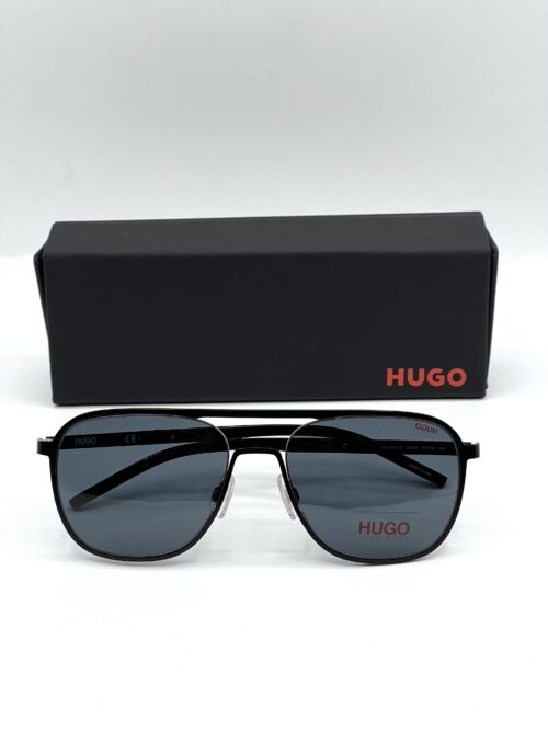 IMG_6596 Hugo Boss Grey Pilot Men's Sunglasses