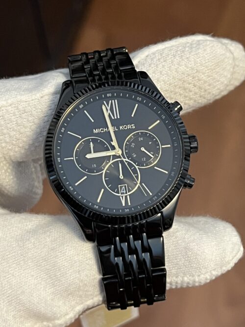 Michael Kors Chronograph Black Dial Men's Watch