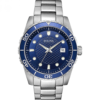 Bulova Sport Blue Dial Stainless Steel Men's Watch