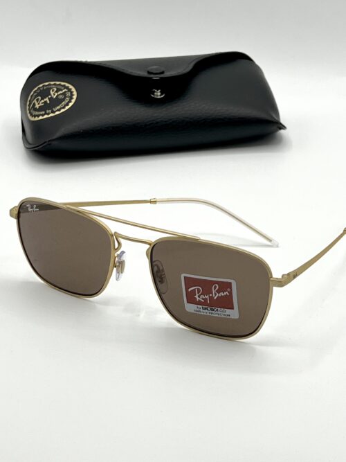 IMG_6144 Ray-Ban RB3588 Brown Classic B-15 Sunglasses Unisex Sunglasses